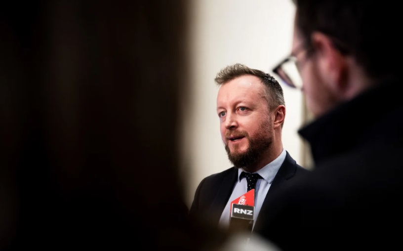 Labour's acting building and construction spokesperson Kieran McAnulty. Photo: RNZ 