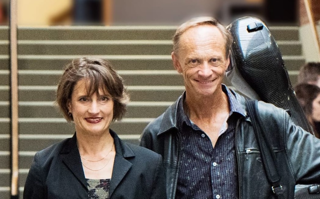 NZ String Quartet members Helene Pohl and Rolf Gjelsten. Photo: supplied