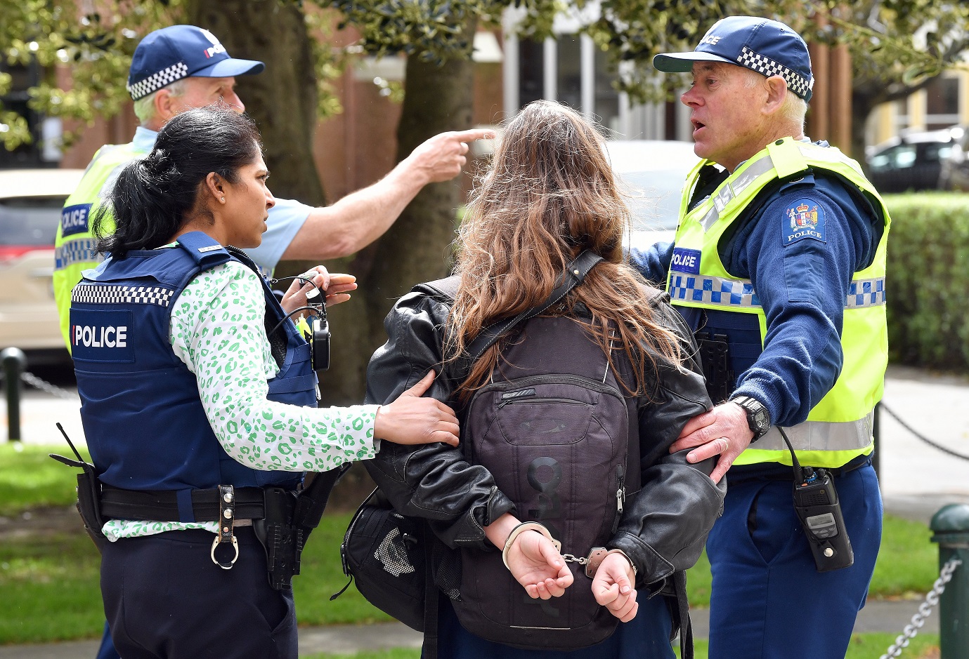 One protester was arrested for wilful damage during yesterday’s rally for Palestine protest in...