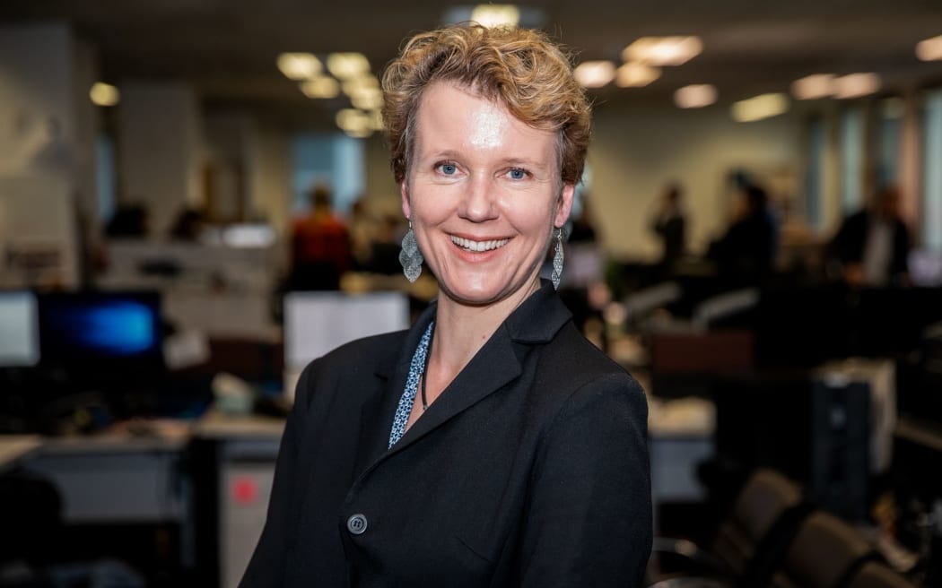 ANZ chief economist Sharon Zollner. Photo: RNZ 