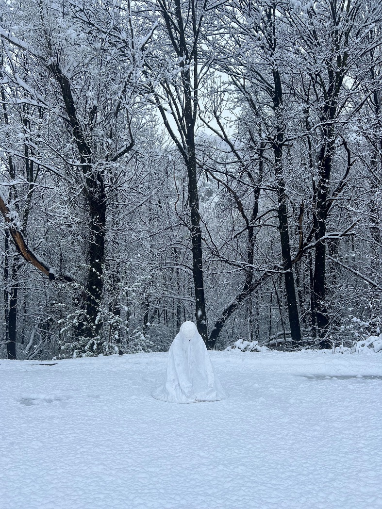 Shireen Taweel on her South Island pilgrimage, 5364 nocturne (2024), (production still). Photo:...