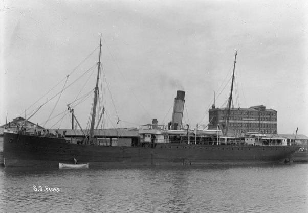 'SS Flora' in Sydney Harbour, in the late 1800s. PHOTO: HOCKEN GALLERY