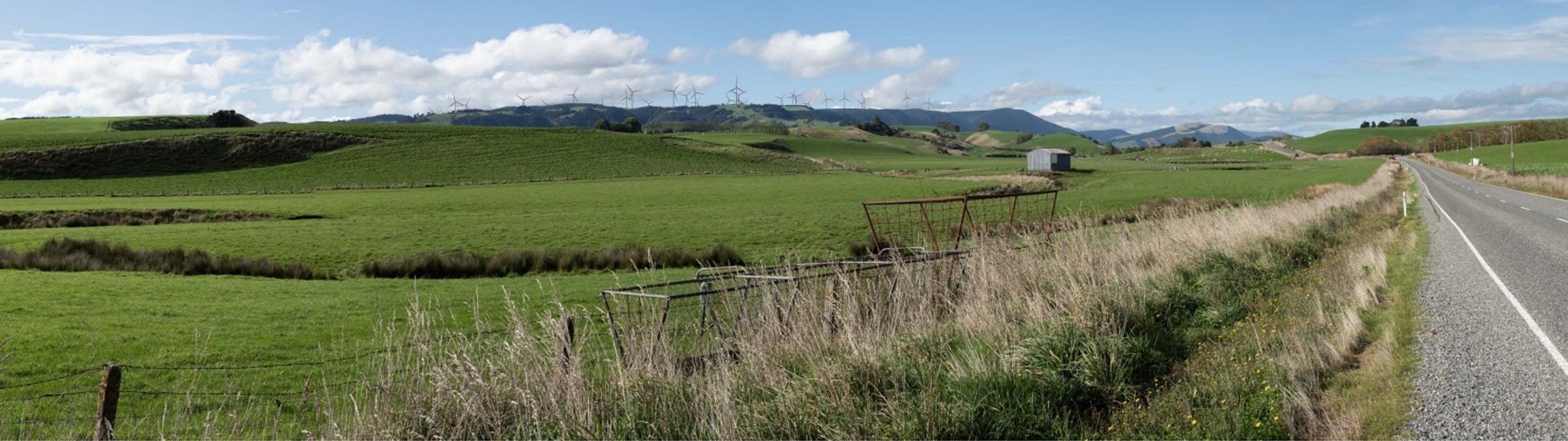 An artist’s impression of Contact Energy’s proposed wind farm near Wyndham. IMAGE: SUPPLIED