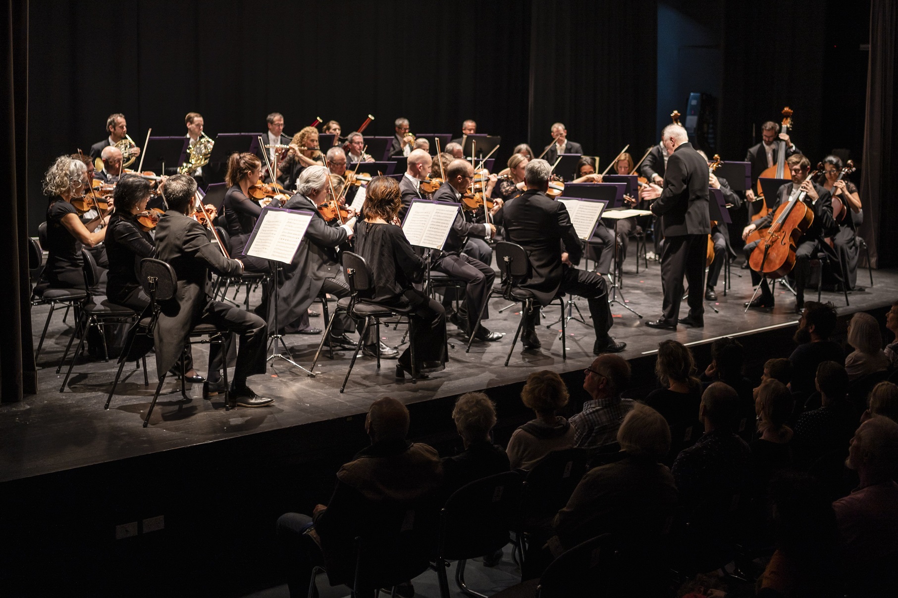 Next year the New Zealand Symphony Orchestra, shown playing in the Lake Wānaka Centre, will not...