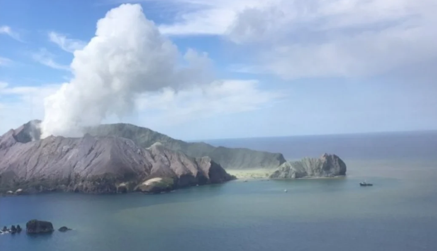 Twenty-two people died after the eruption in December 2019. Photo: Supplied/Auckland Rescue...