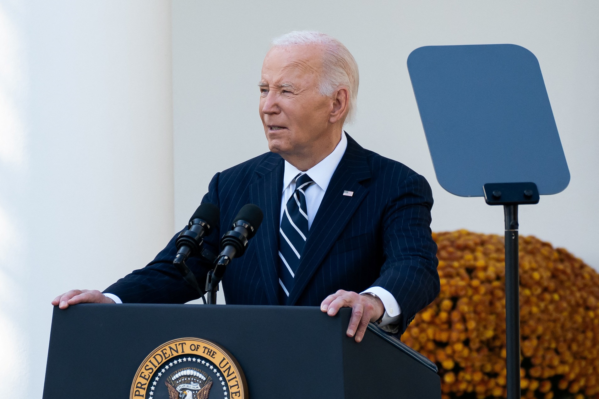 US President Joe Biden talks about the election results and the upcoming presidential transition...