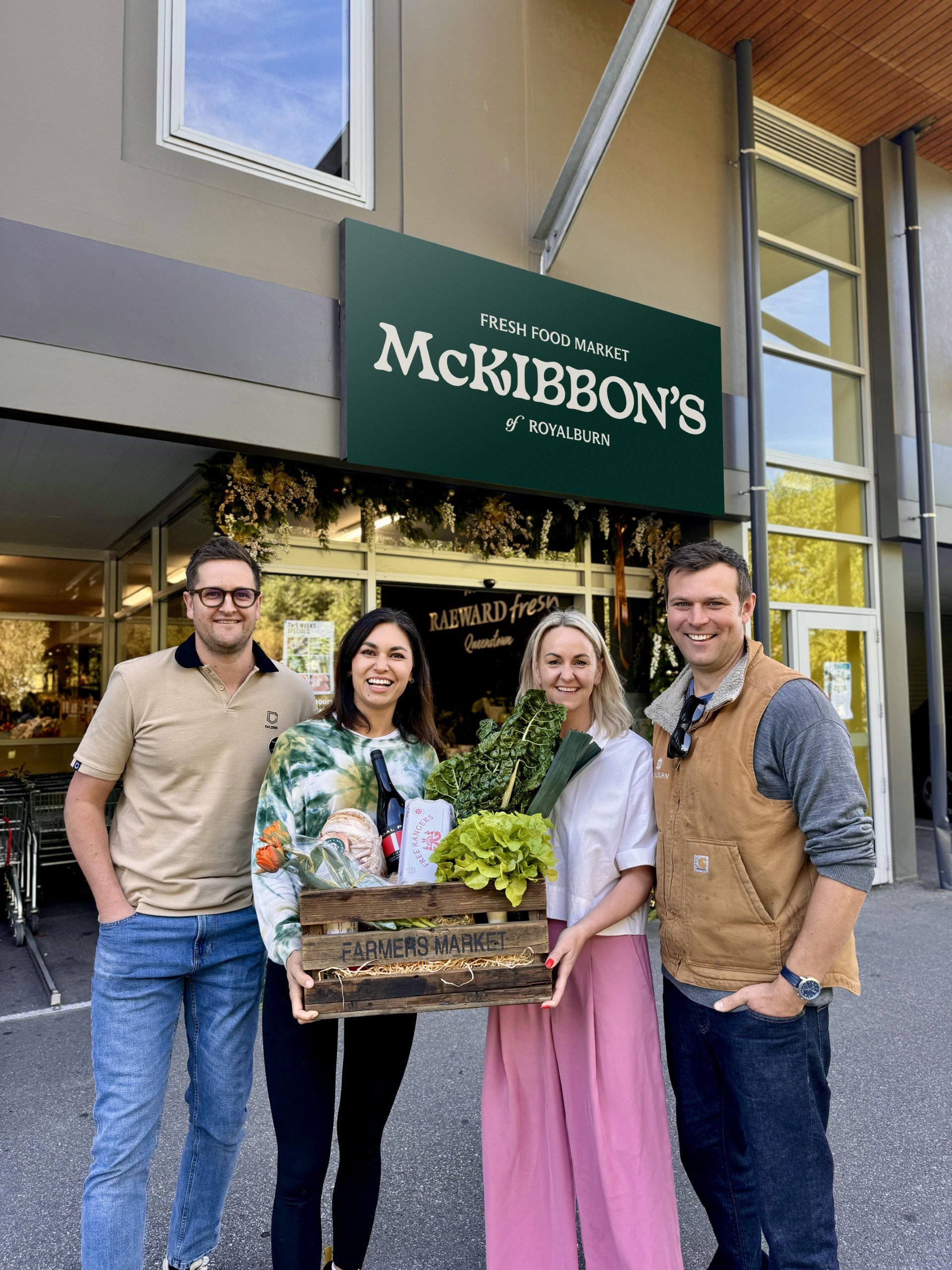 McKibbon’s by Royalburn - formerly Raeward Fresh Queenstown - owners, from left, Jono Ettema,...