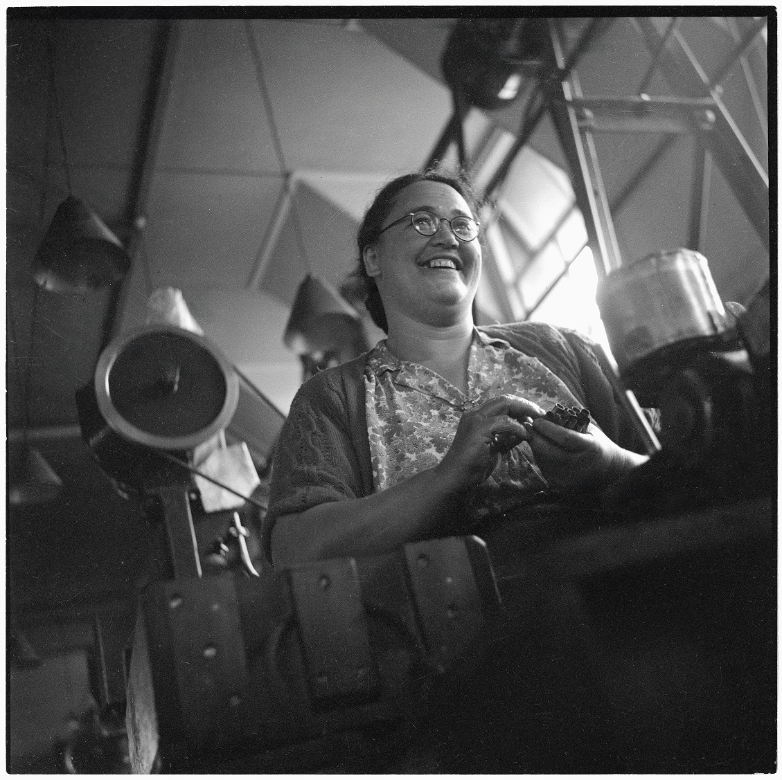 A worker in the Colonial Ammunition Company Factory in Kirikiriroa, Hamilton. Photo: Alexander...