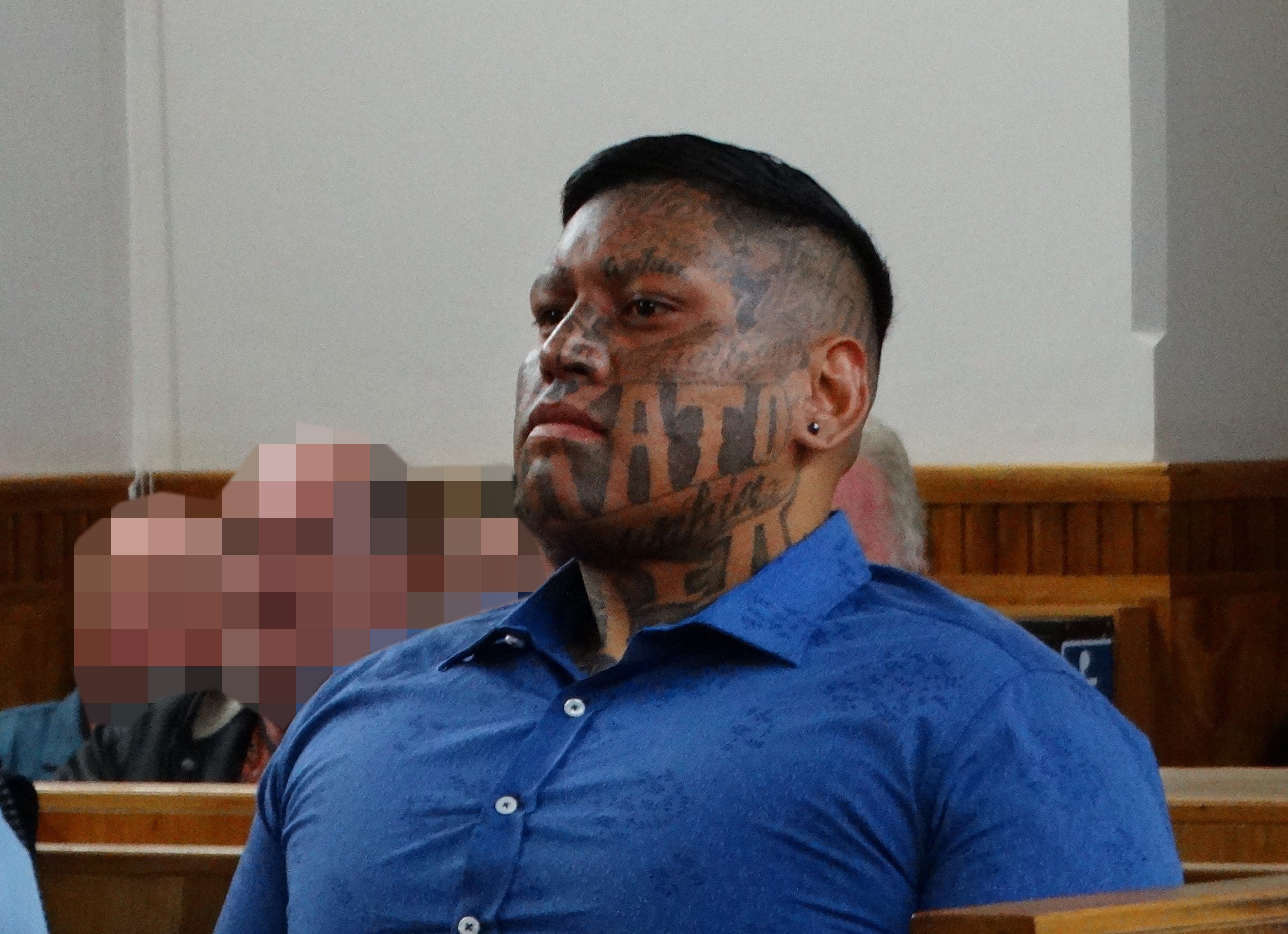 Naya Wharekura, pictured at his trial in February, admits he stabbed two men after a drug deal...