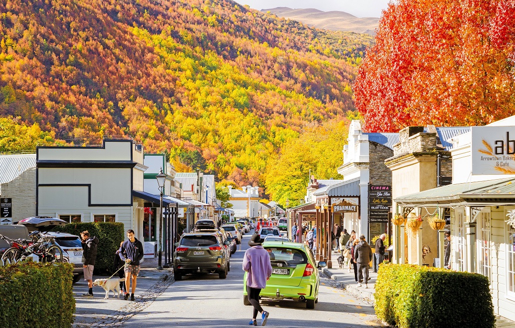 Arrowtown, one of Otago's many highly rated scenic spots. Photo: Aaron Ross 