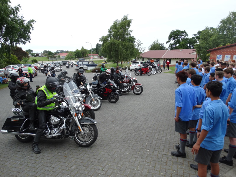 White Ribbon Riders will depart from Gore on Sunday, before heading to Rolleston. PHOTO: ALLIED...