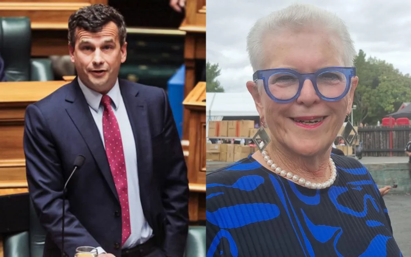 David Seymour and Jenny Shipley. Photos: RNZ