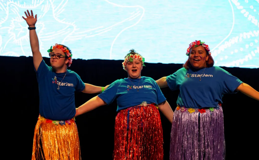 StarJam provided music, dance and performance opportunities to young disabled people. Photo:...