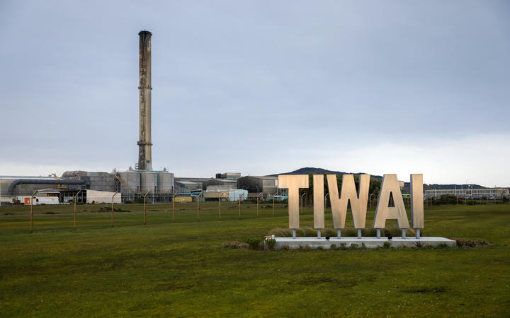 Tiwai Point aluminium smelter. PHOTO: ODT FILES