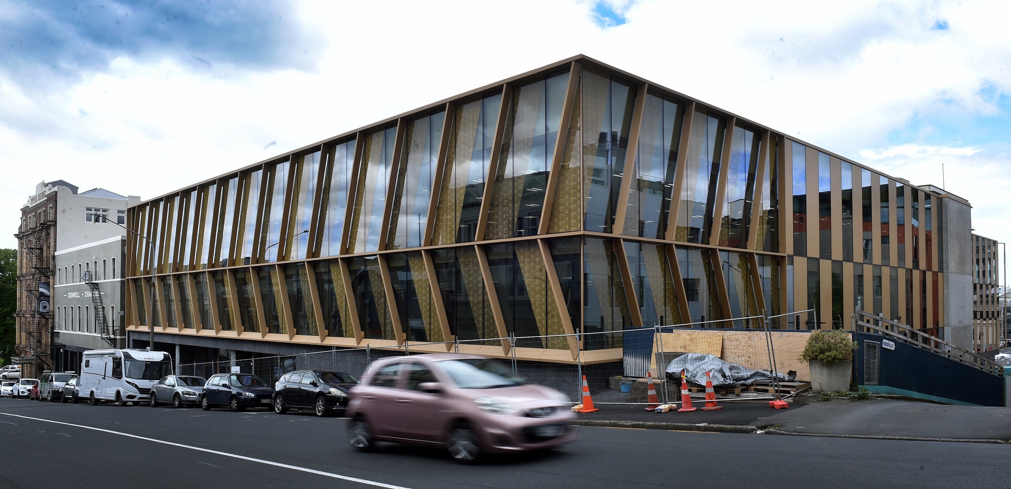 Dunedin’s new Accident Compensation Corporation building is taking shape. Photo: Peter McIntosh