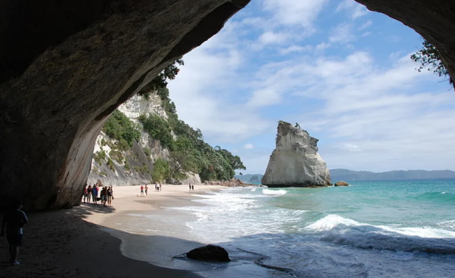 Cathedral Cove is known for its natural rock arch. Photo: supplied