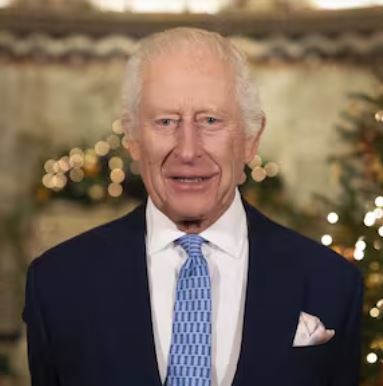 King Charles delivers his annual Christmas message. Photo: Screenshot / 1News