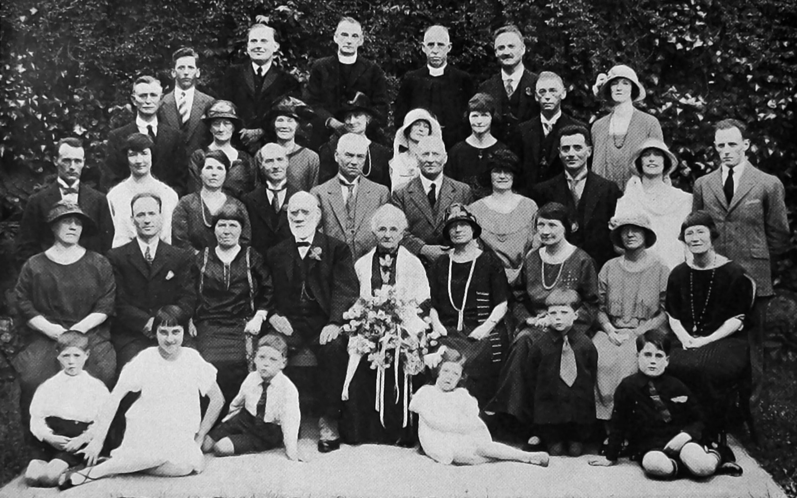 Diamond wedding of Mr and Mrs Joseph Sparrow, on November 28, 1924. Joseph Sparrow and Sons was...