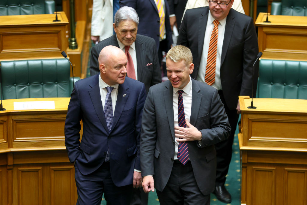 Braunias: "At least Luxon is hilarious: Chris Hipkins is just sad".