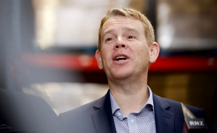 Labour Party leader Chris Hipkins. Photo: RNZ 