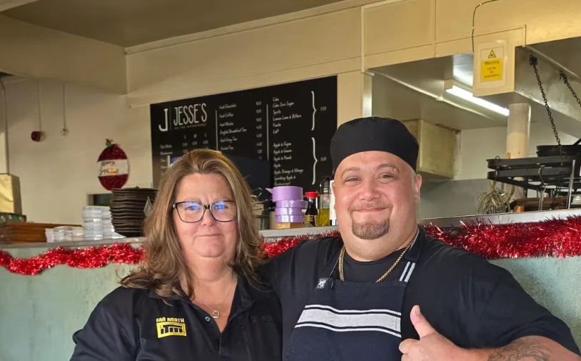 Danielle Moa and son Jesse Moa are hosting 100 people for a free Christmas lunch at the family's...