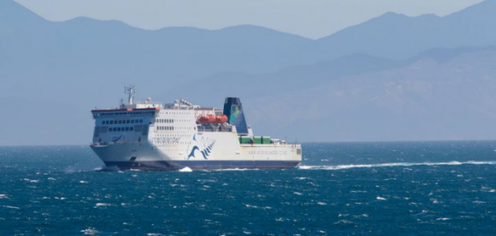 The Interislander ferry Kaitaki in Cook Strait. File photo