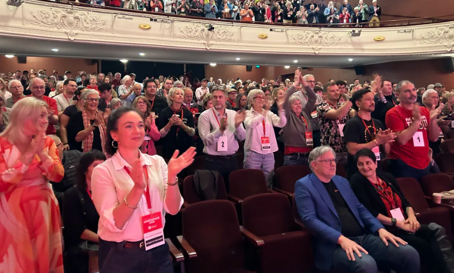 The party's annual conference is taking place in Christchurch this weekend. Photo: RNZ 