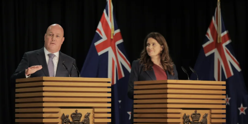 Prime Minister Christopher Luxon and Finance Minister Nicola Willis. Photo: RNZ  