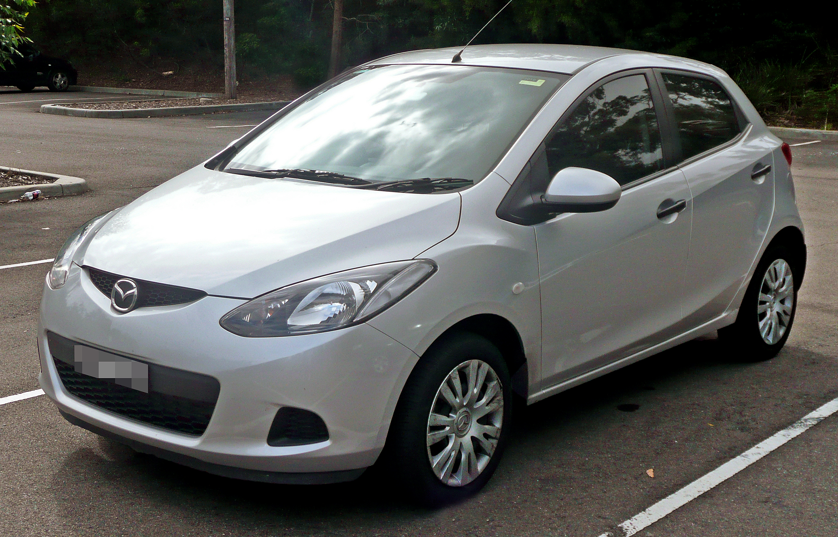 The Mazda Demio is often targeted by car thieves. Photo: supplied 