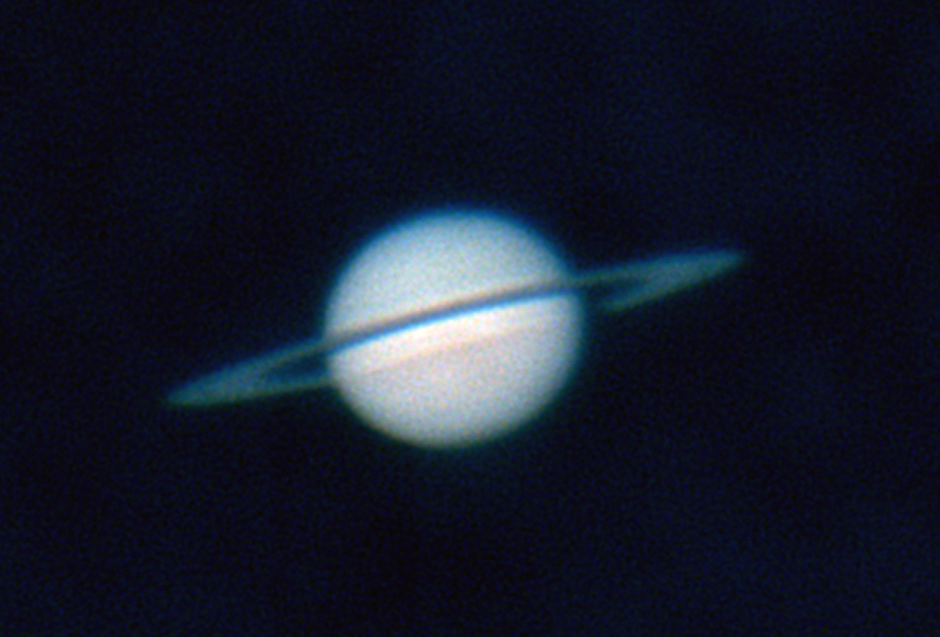 Saturn from the University of Canterbury’s Mt John Observatory. Photo: Ian Griffin