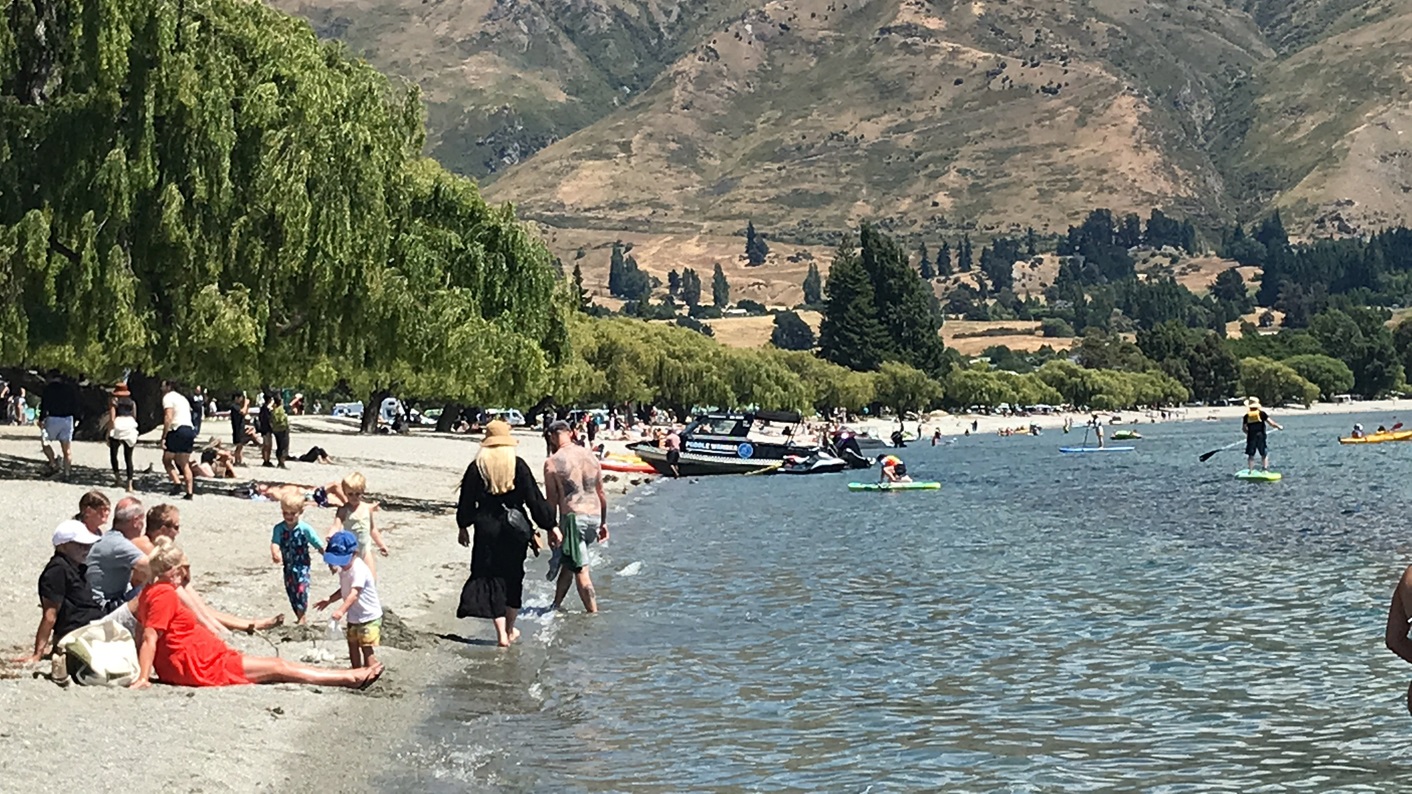 Central Otago's lakes and rivers could be busy on Saturday, with temperatures tipped to top 30C...