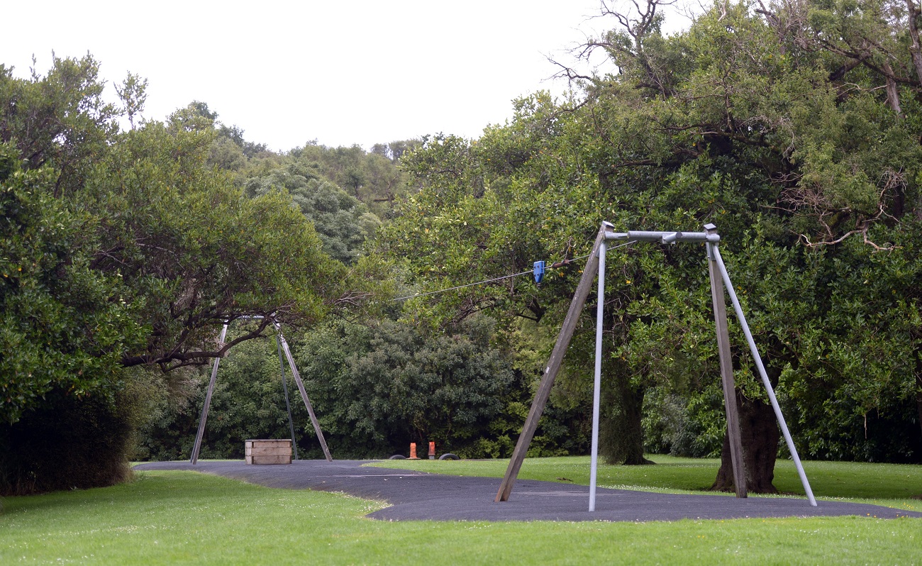 The Woodhaugh flying fox had to be removed following a fourth attack, and may not be replaced....