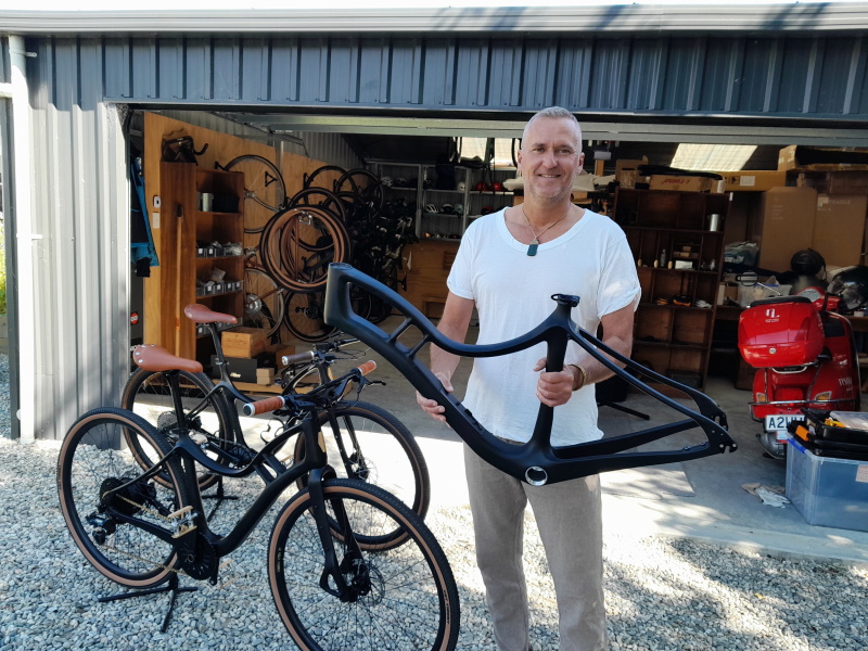 Wānaka e-bike designer Alex Guichard, of Le Velo Studio, is in the mix for a prestigious Green...