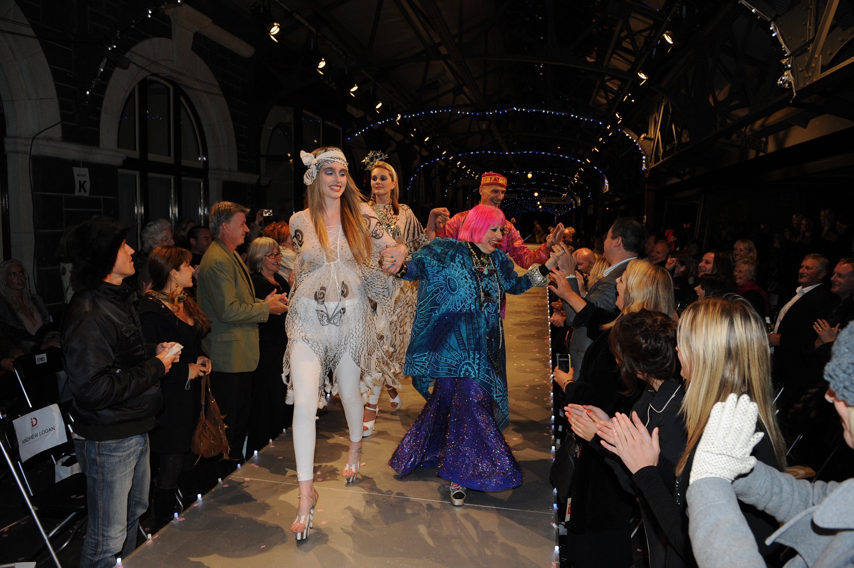 Rhodes visited Dunedin in 2010 to judge the iD Fashion Awards and got a standing ovation at the...