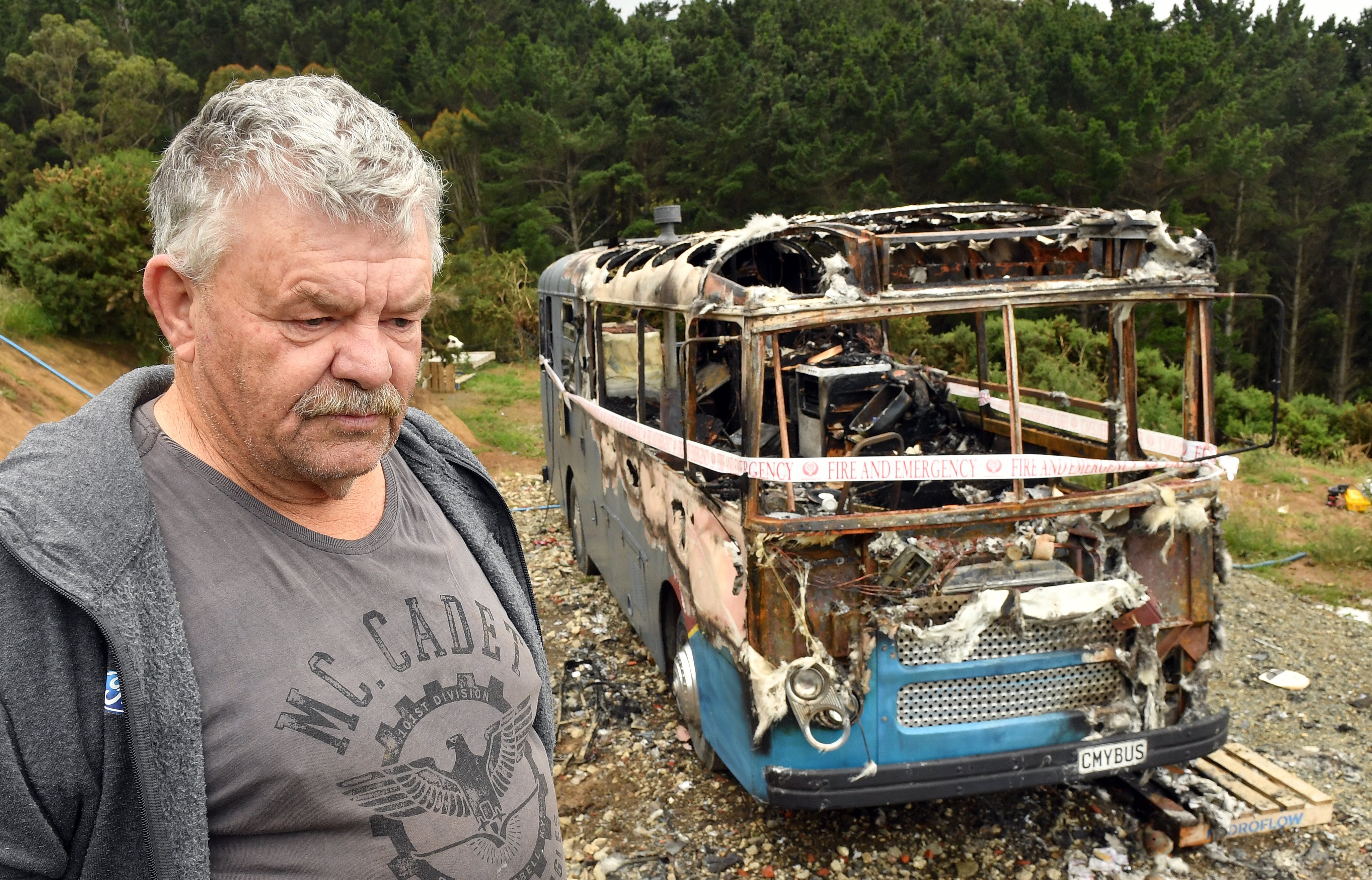 Dunedin resident Gary West not only lost his home and all his belongings, but also keepsakes and...