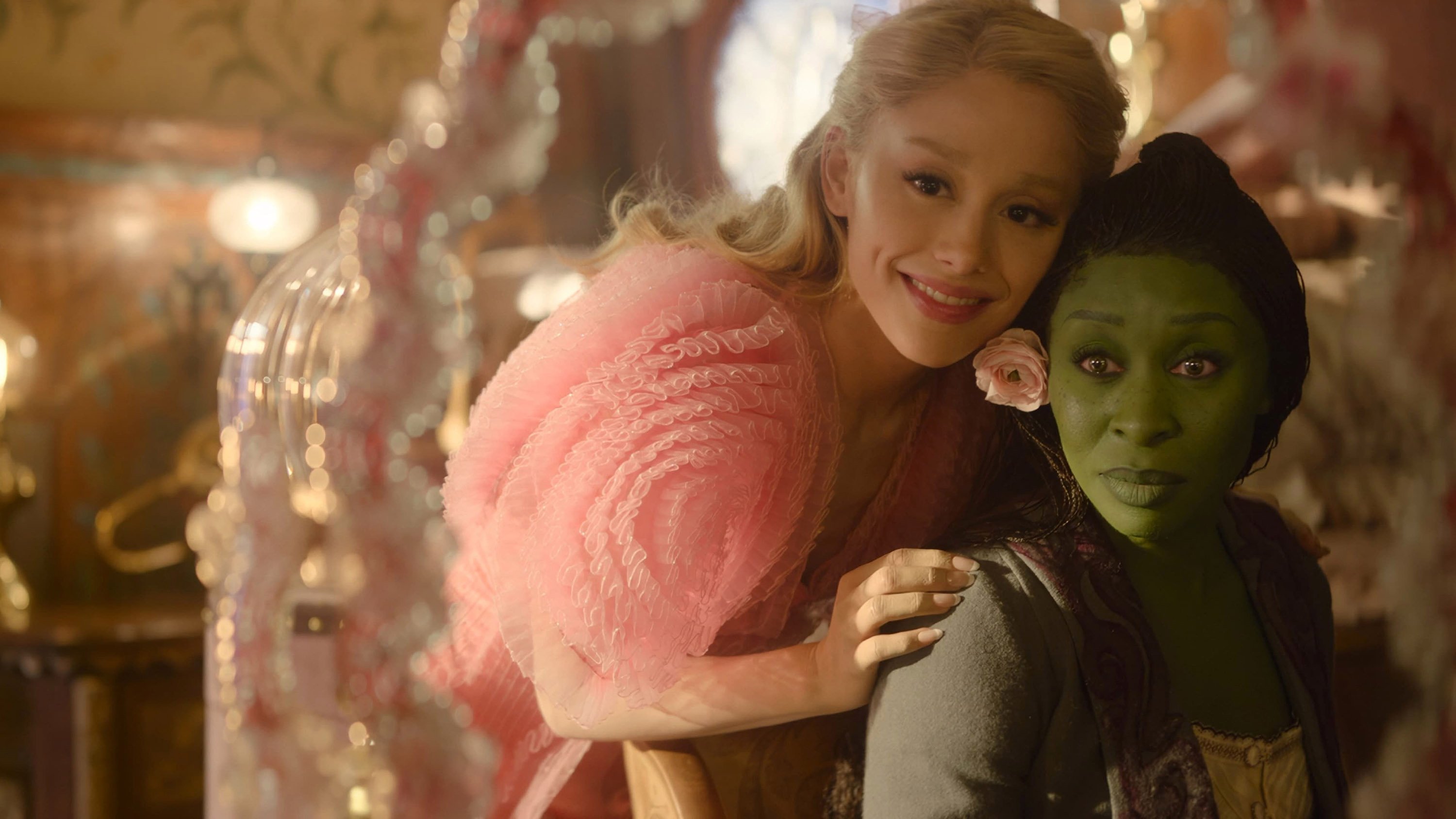 Ariana Grande (left) and Cynthia Erivo in Wicked. Photos: TNS