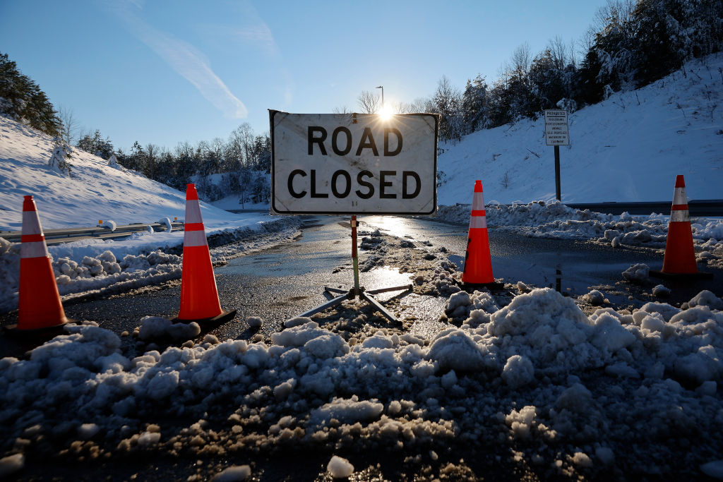 The winter storm looks set to disrupt travel for millions of Americans. Photo: Getty