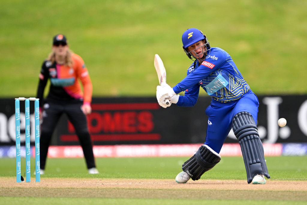 Otago's Hayley Jensen made 49 off 34 balls to help the Sparks to victory. File photo: Getty