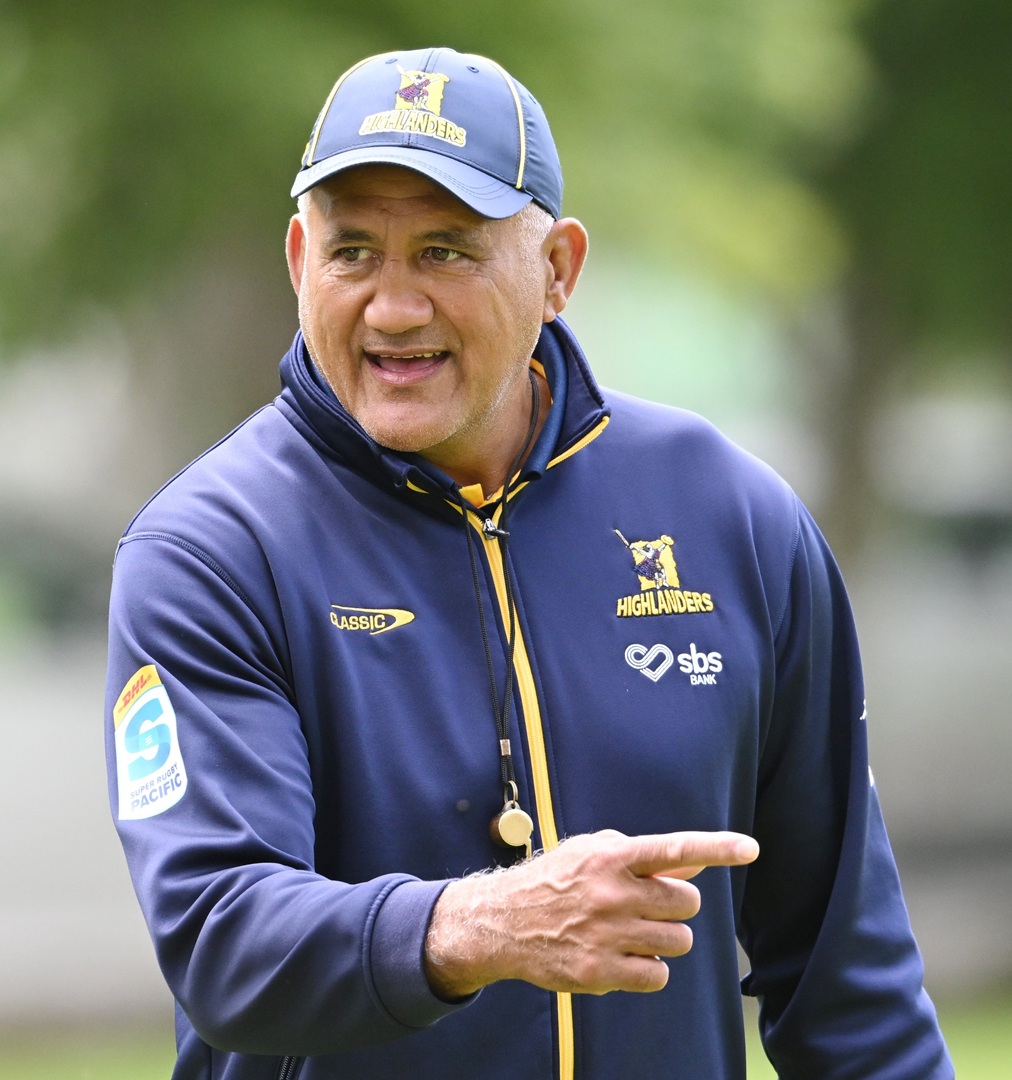 Highlanders coach Jamie Joseph. Photo: Gerard O'Brien