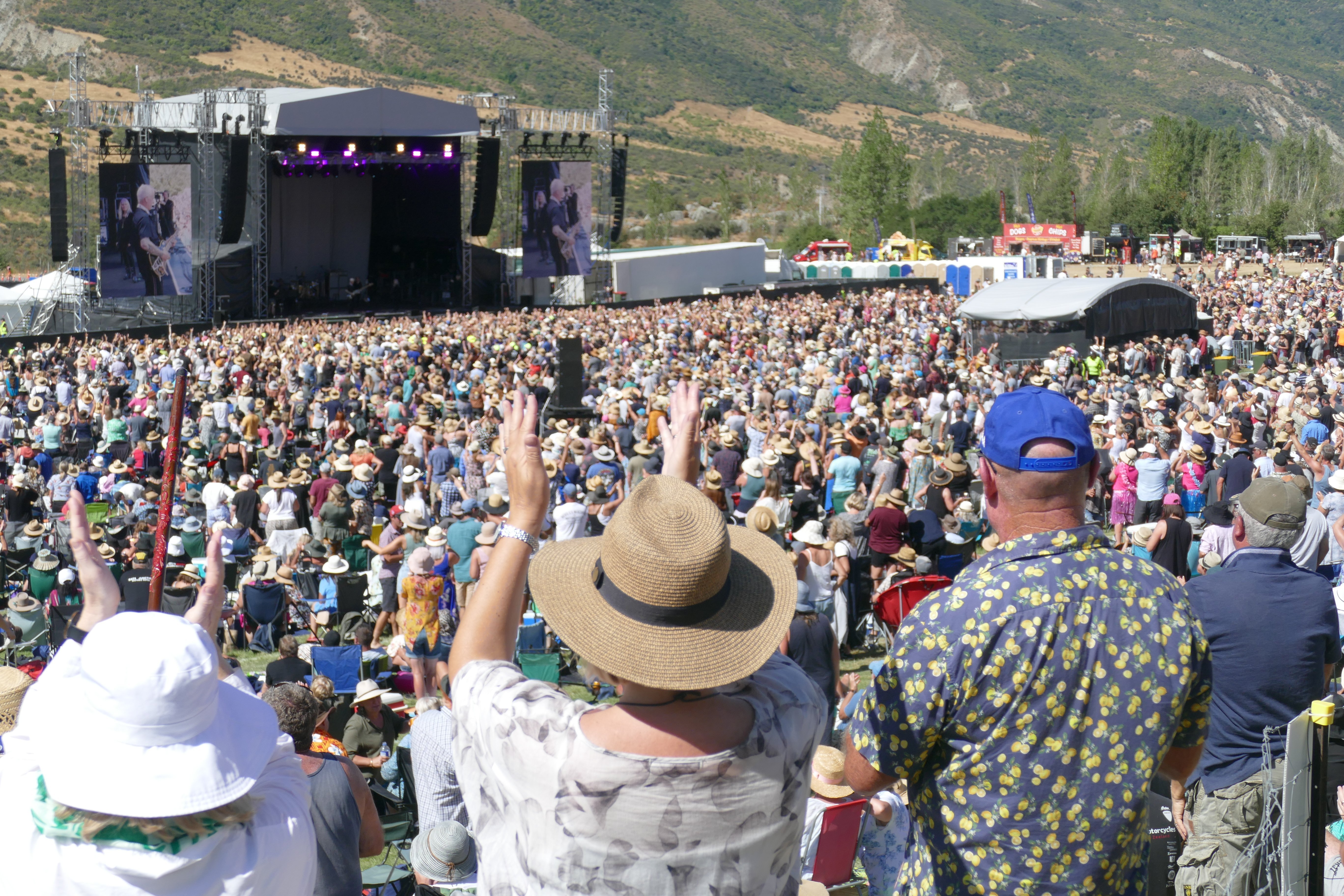 About 16,000 concertgoers soaked up the sounds in 2023. PHOTO: TRACEY ROXBURGH