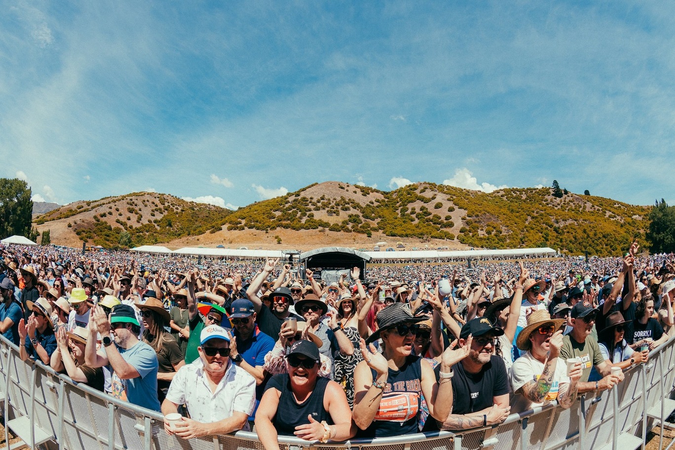 About 14,000 people attended the Gibbston Summer Concert, near Queenstown, on Saturday. Photos:...