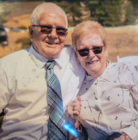 Margaret Wells, pictured with her husband Alfred, died after waiting 70 minutes for an ambulance....