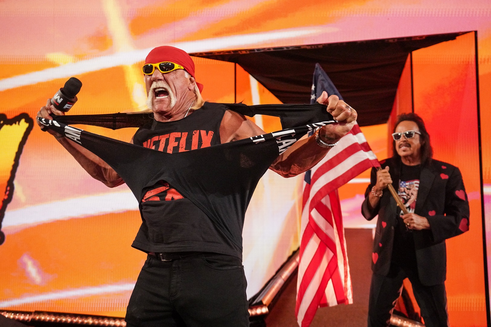 Pro-wrestling characters such as Hulk Hogan were popular in the 1980s. Photo: Getty Images