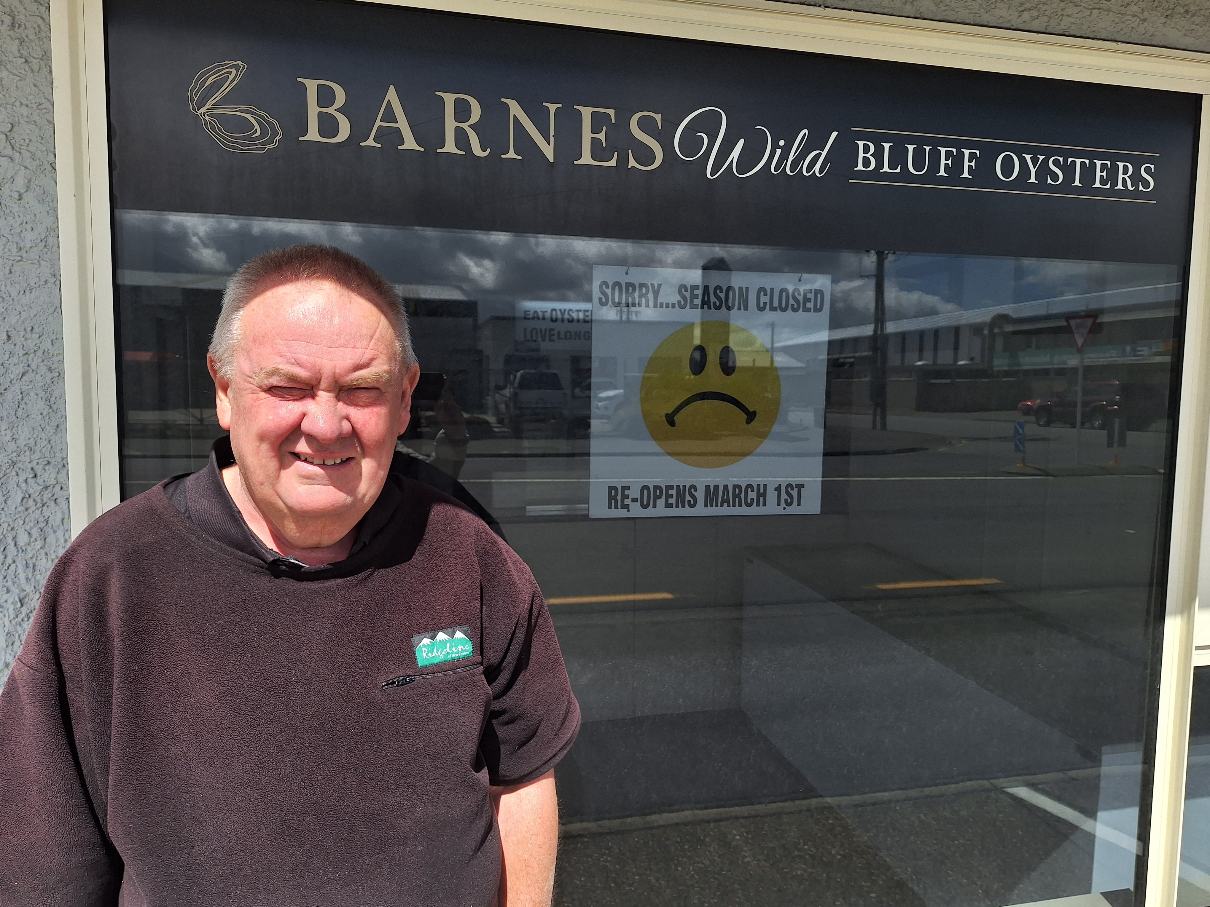 Barnes Wild Bluff Oysters general manager Graeme Wright is looking forward to the start of the...