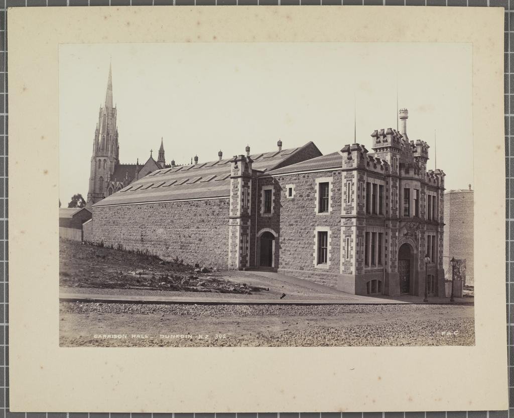 A photo of Garrison Hall by Frank Coxhead taken sometime in the first few years after it was...