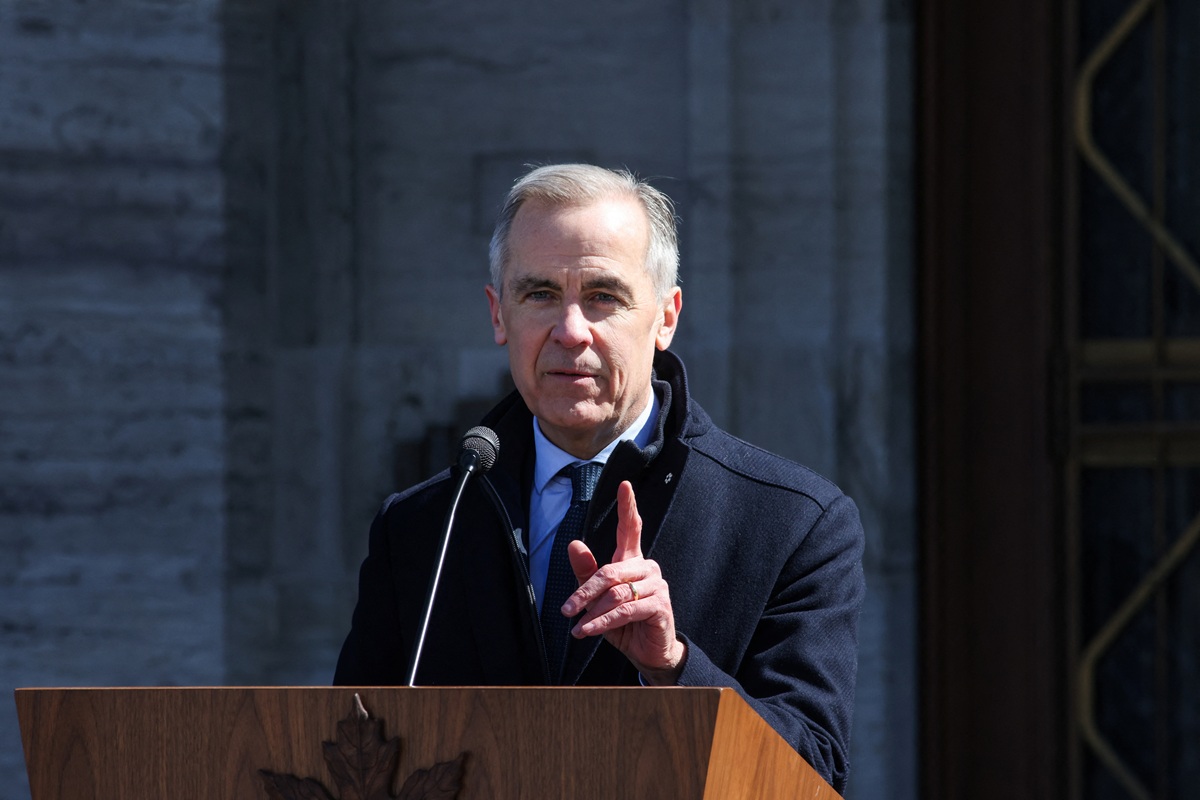 Canada's Prime Minister Mark Carney announces the snap election in Ottawa, Ontario. Photo: Reuters
