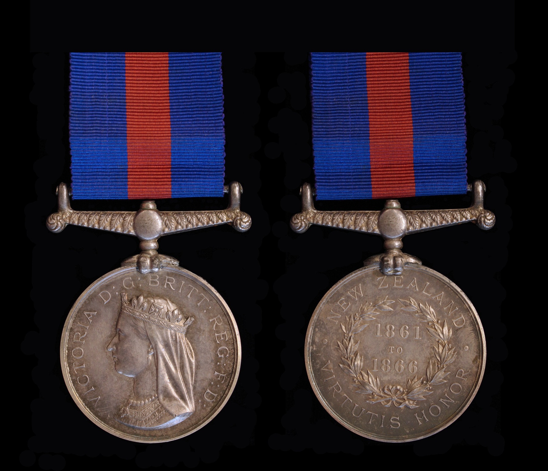 A New Zealand Wars Medal (1861-66) belonging to Sergeant Daniel Rossiter Ruddock, of Oamaru, will...