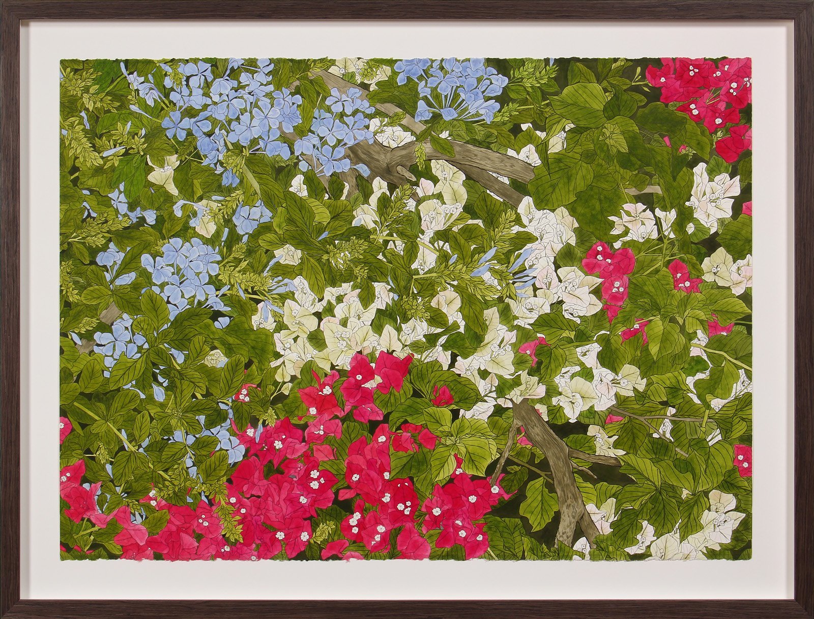 When the Flowers Bloom 2, by Aiko Robinson. PHOTO: GLENN FREI, COURTESY OF MILFORD GALLERIES...