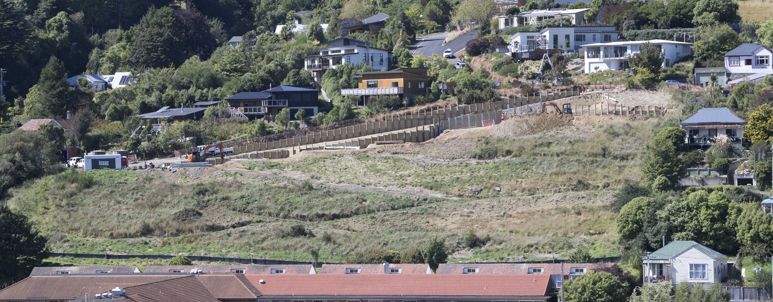 Groundworks are in place for new housing in North East Valley, behind Ross Home. Photo: Gerard O...