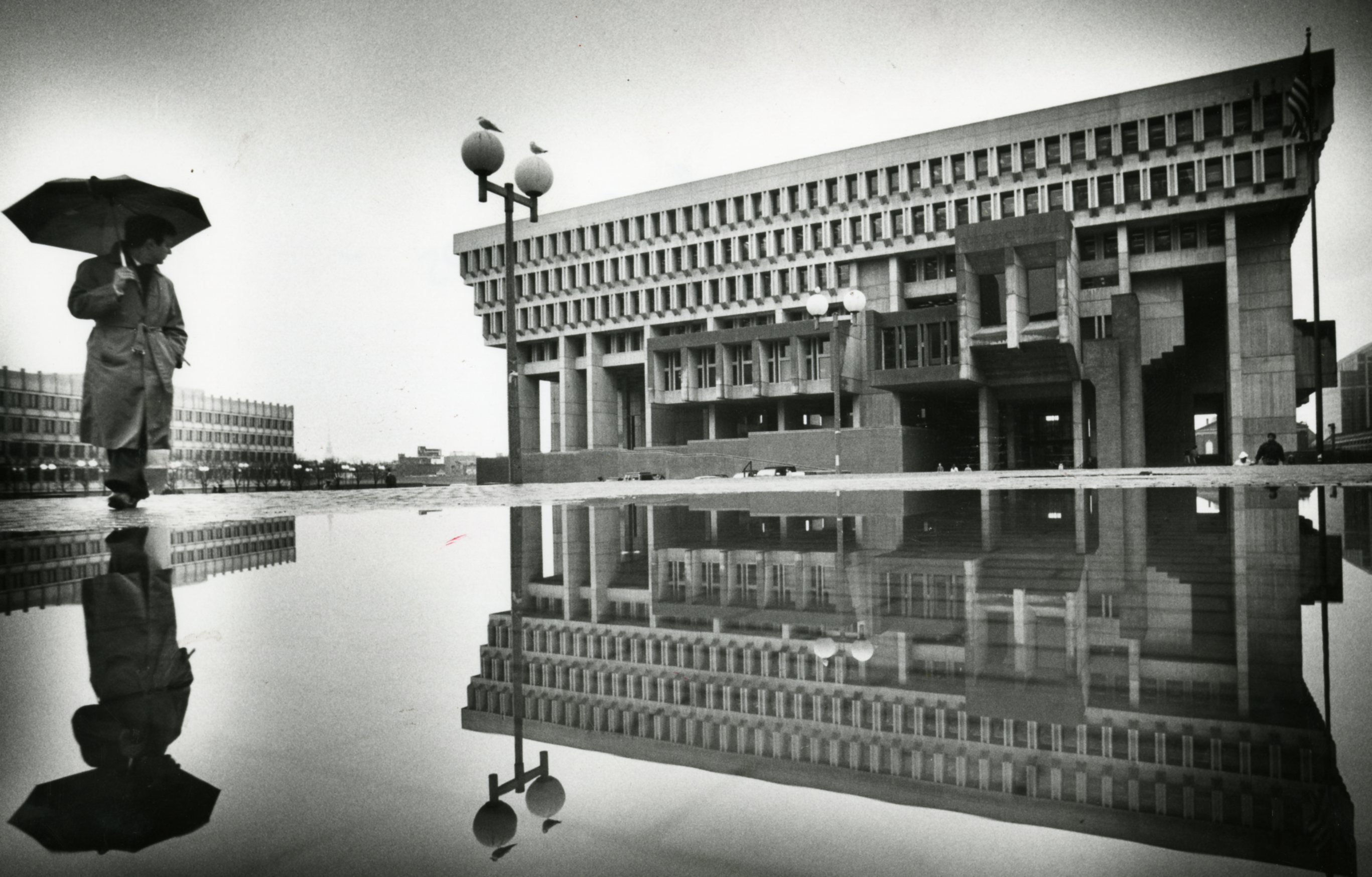 Boston City Hall, which was completed in 1968, is considered a classic example of Brutalist...